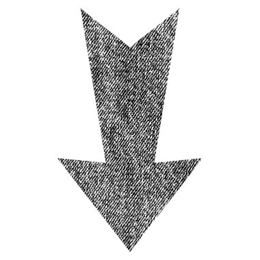 Kumaş dokulu simgesi aşağı ok