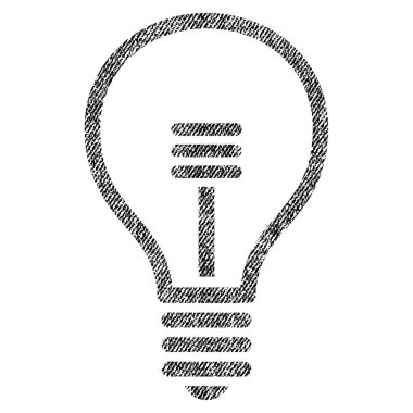 Lamba ampul kumaş dokulu simgesi