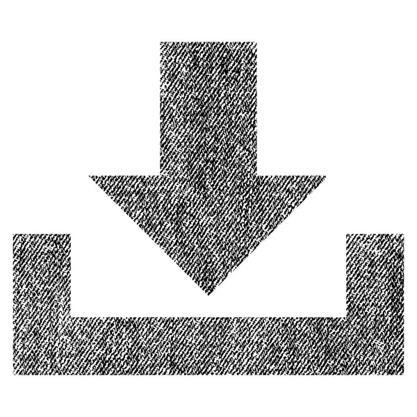 Téléchargements Tissu Icône texturée — Image vectorielle