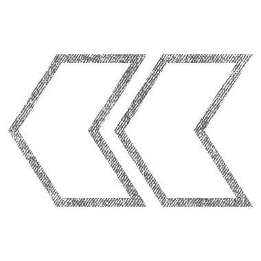 Shift Sol kumaş dokulu simgesi