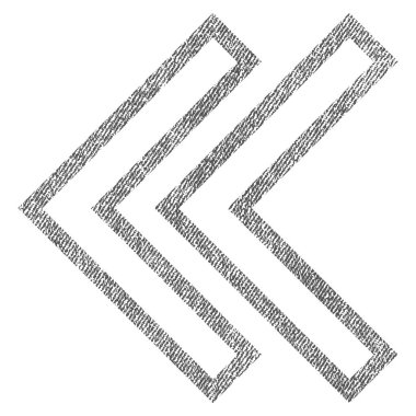 Shift Sol kumaş dokulu simgesi