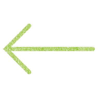 Ok sol kumaş dokulu simgesi