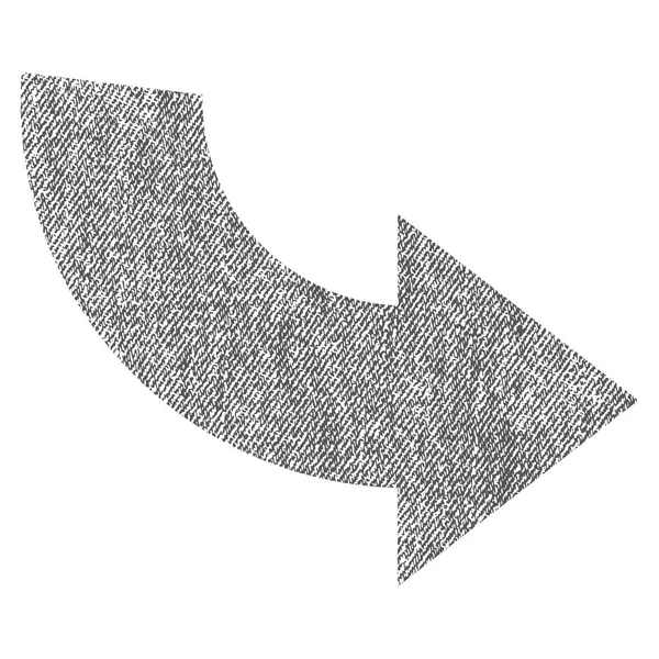 Girar CCW tecido texturizado ícone — Vetor de Stock