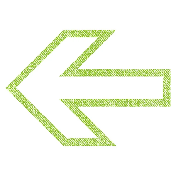 Ok sol kumaş dokulu simgesi