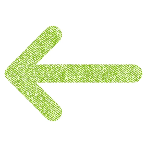 Ok sol kumaş dokulu simgesi