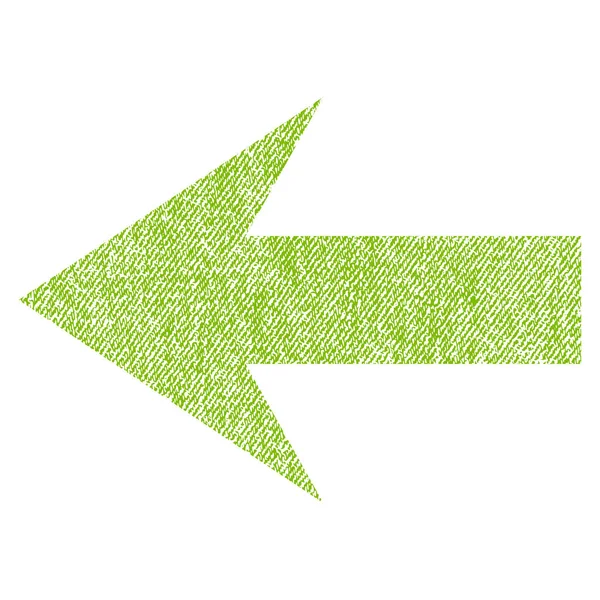 Ok sol kumaş dokulu simgesi