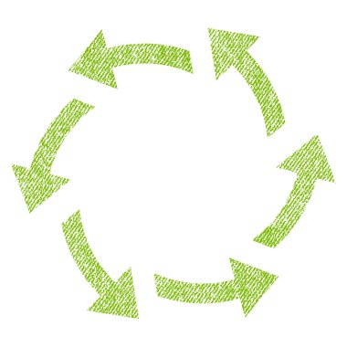 Santrifüj okları kumaş dokulu simgesi