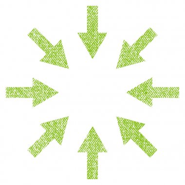 Kompakt okları kumaş dokulu simgesi