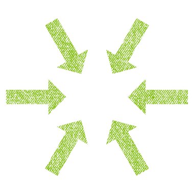 Kompakt okları kumaş dokulu simgesi