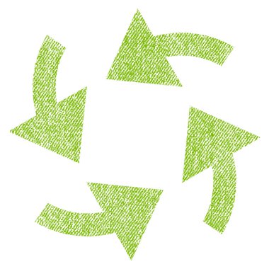 Siklon okları kumaş dokulu simgesi