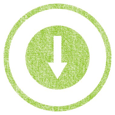 Yönlü ok kumaş dokulu simgesi