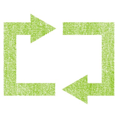 Exchange okları kumaş dokulu simgesi