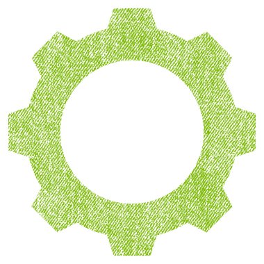 Dişli kumaş dokulu simgesini