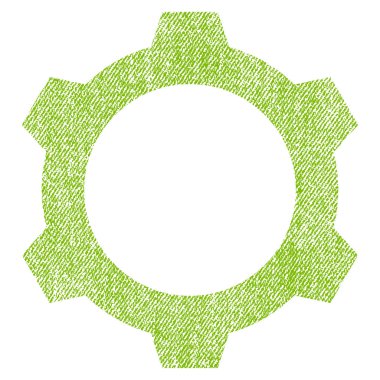 Dişli kumaş dokulu simgesini