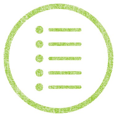 Öğeleri kumaş dokulu simgesi