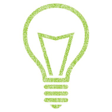 Lamba ampul kumaş dokulu simgesi