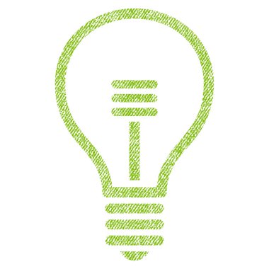 Lamba ampul kumaş dokulu simgesi