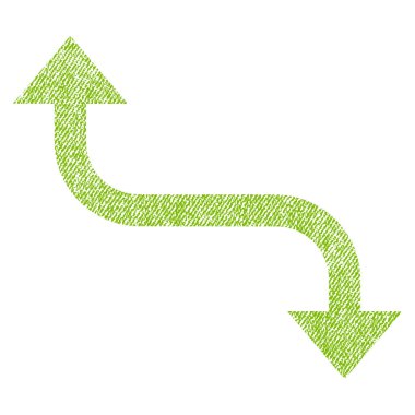 Bend ok kumaş dokulu simgesi karşısında