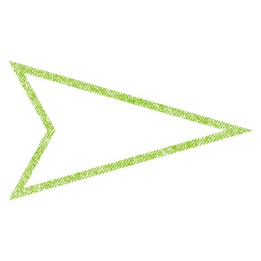 İşaretçi doğru kumaş dokulu simgesi