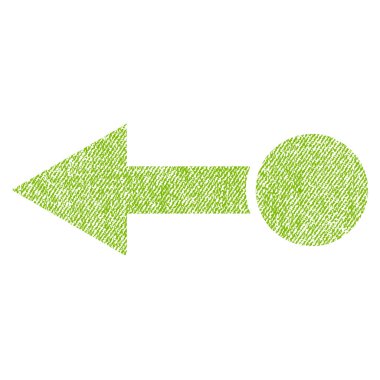 Sol kumaş dokulu simgesi çekin