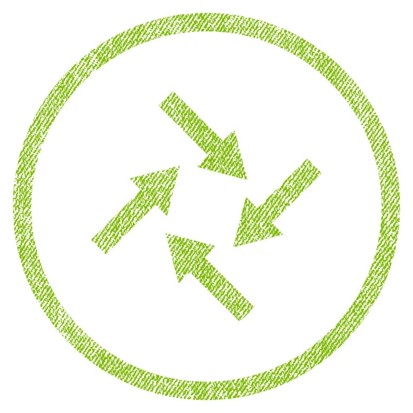 Merkezcil okları kumaş dokulu simgesi