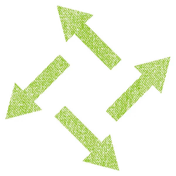 Santrifüj okları kumaş dokulu simgesi