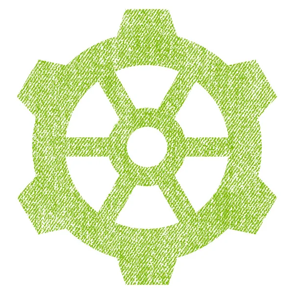 Dişli kumaş dokulu simgesini