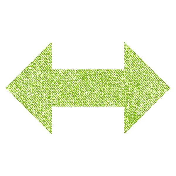 Simgesini yatay Exchange okları kumaş dokulu