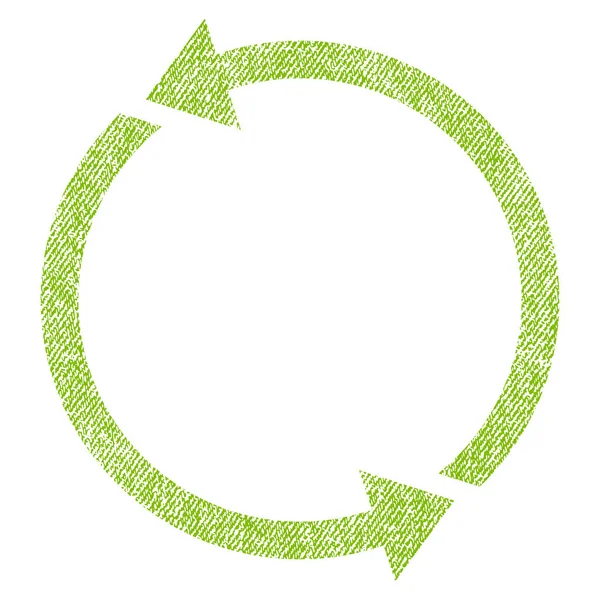 Geri dönüşüm kumaş dokulu simgesi