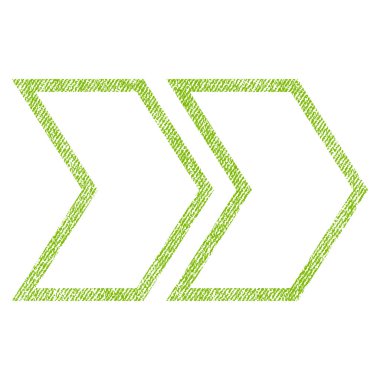 ÜST KRKT değil kumaş dokulu simgesi