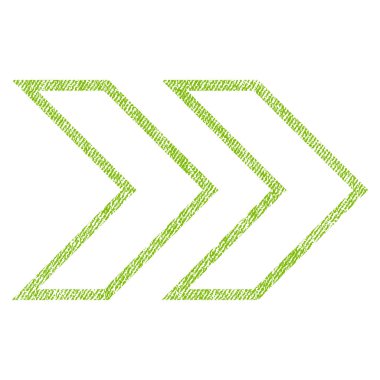 ÜST KRKT değil kumaş dokulu simgesi