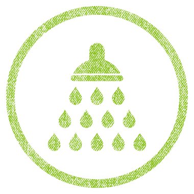 Duş kumaş dokulu simgesi