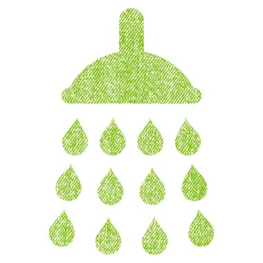 Duş kumaş dokulu simgesi