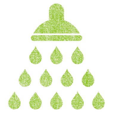 Duş kumaş dokulu simgesi