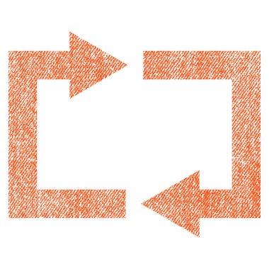 Exchange okları kumaş dokulu simgesi