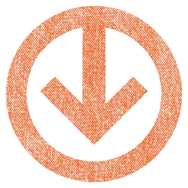 Kumaş dokulu simgesi aşağı yön