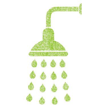 Duş kumaş dokulu simgesi