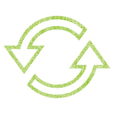 Sync okları kumaş dokulu simgesi