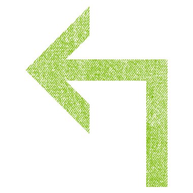 Sol kumaş dokulu simgesini devre