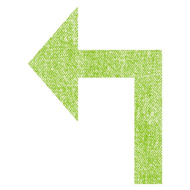 Sol kumaş dokulu simgesini devre