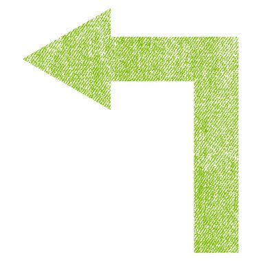 Sol kumaş dokulu simgesini devre