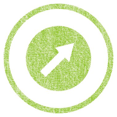 Yukarı yönlü ok kumaş dokulu simgesini sağ