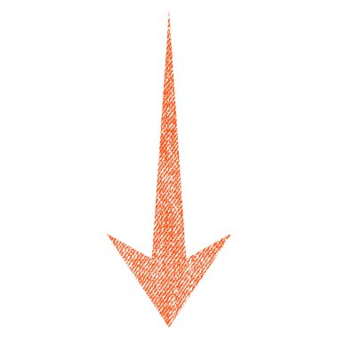 Kumaş dokulu simgesi aşağı ok