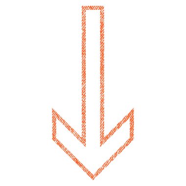 Kumaş dokulu simgesi aşağı ok