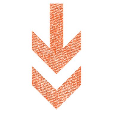 Kumaş dokulu simgesi aşağı ok