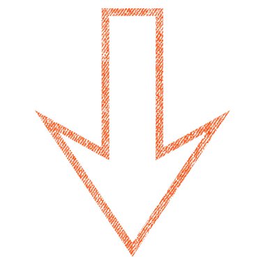 Kumaş dokulu simgesi aşağı ok