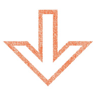 Kumaş dokulu simgesi aşağı ok