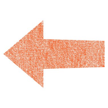 Ok sol kumaş dokulu simgesi