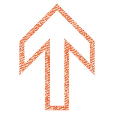 Kumaş dokulu simgesi yukarı ok