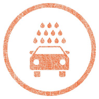 Oto yıkama kumaş dokulu simgesi